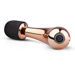 Міні вібромасажер Rosy Gold Nouveau Mini Curve Massager - мініатюра 3