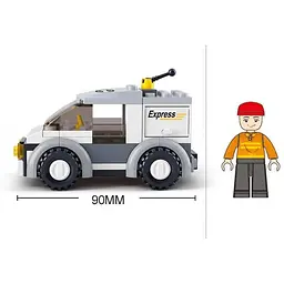 Конструктор Sluban M38-B0359 Авіація - Машинка 75 елементів - мініатюра 6