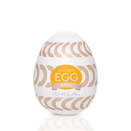 Мастурбатор-яйце Tenga Egg Ring з асиметричним рельєфом