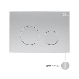 Клавіша змиву Qtap Nest QT0111M11111SAT, Хром матовый - мініатюра 4