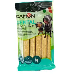 Ласощі для собак Dental Snak, канолі з рисовим крохмалем, L, 13×1.5 см, 140 г