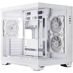 Корпус Chieftec VISIO GM-30W-TG-OP ATX, без БЖ, White - мініатюра 8