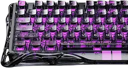 Клавіатура GravaStar Mercury K1 Lite 80keys BSUN Grey BT/WL/USB Transparent Black (GSV75LITE_XTAL_BLK) - мініатюра 3