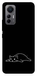 TPU чохол Demsky Lazy cat для Xiaomi 12 Lite