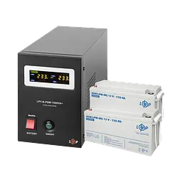 Комплект резервного живлення LP (LogicPower) ДБЖ + мультигелева батарея (UPS B1500 + АКБ MG 3600Wh)