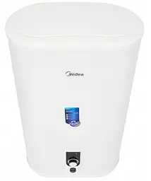 Водонагрівач Midea 80 л, 2,0 кВт, "мокрий" ТЕН, вертикальний, прямокутний, білий (D80-20ED2(W)) - мініатюра 3