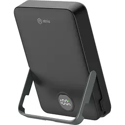 Павербанк ATRIA Black 10 000 mAh / 15 Вт (WPD-W57B) - мініатюра 5