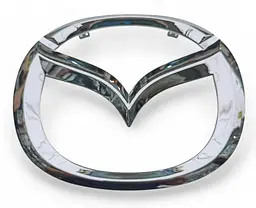 Емблема грат Mazda CX-5 Хром 131х165 мм на напрямних (Завод)