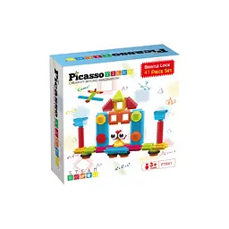 Конструктор Picasso Tiles Hedgehog Building Blocks Set 41 деталь (817338027384) - мініатюра 1