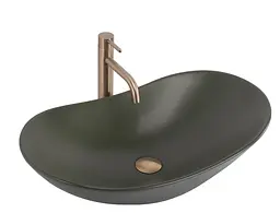 Умивальник Rea Royal 60 накладний olive matt REA-U6372