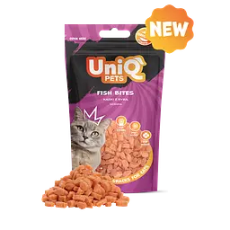 Ласощі для котів Uniq PETS CAT SNACKS MIMI Рибні шматочки, 50 г - мініатюра 2