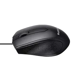 Дротова миша HAVIT MS80 USB Black HAVIT (28958-000) - мініатюра 2