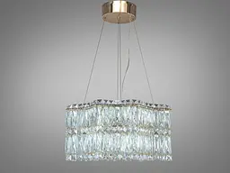 Підвісна люстра LED Diasha 576/500G золото 68 Вт - мініатюра 4