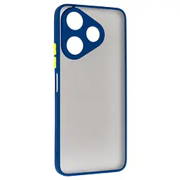 Чехол-накладка для Xiaomi Redmi 13 4G Poco M6 4G, Frosted Matte, синий, противоударный чехол с защитой всего корпуса, термополиуретан TPU + поликарбонат PC, ArmorStandart (ARM78270)