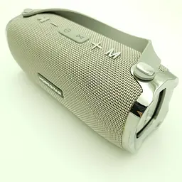 Бездротова акумуляторна колонка Bluetooth акустика FM MP3 AUX USB Hopestar H24 сірий - мініатюра 2