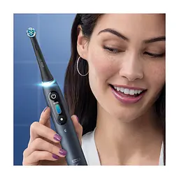 Електрична зубна щітка Oral-B Series 9 DUO iOM9d.2J2.2AD Рожева+Чорна (2) (4210201411574) - мініатюра 2