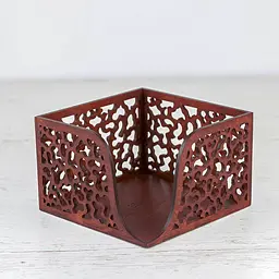 Дерев'яна серветниця VANZA BLOT mahogany - мініатюра 8
