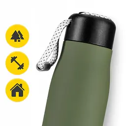 Термос Mountain Goat 0.54 л Green (P-5905973407014) - мініатюра 8