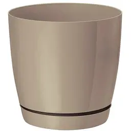 Горщик для квітів Form-Plastic Тоскана кругла-11 0.8 л бежевий (0740-002)