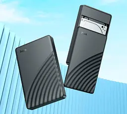 Корпус кишеня Hoco HB46 USB3.0 для зовнішніх дисків HDD/SSD 2.5" SATA Black - мініатюра 7