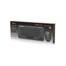 Комплект REAL-EL KIT-635W Wireless/Bluetooth Black (EL123100057) - мініатюра 10