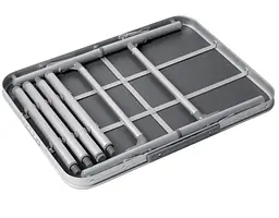 Стіл Bo-Camp 60x45 cm Grey (1404385) (DAS303271) - мініатюра 3