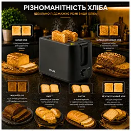Тостер Rotex RTM121-B - мініатюра 4