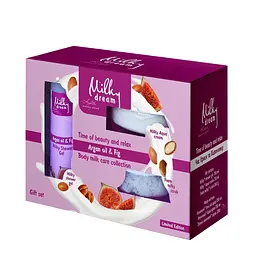Подарунковий набір для жінок Milky Dream Час краси та відпочинку для тіла, 3 шт.