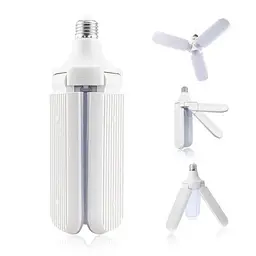 Світлодіодна лампа Fan Blade LED 45 Вт E27 потрійна у формі вентилятора - мініатюра 2