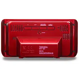 Годинник настільний Technoline Red (WT197) - мініатюра 2