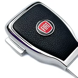 Заглушка перехідник ременя безпеки з логотипом Fiat 1 шт - мініатюра 3