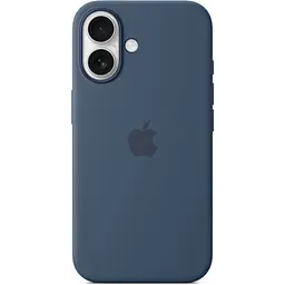 Чохол Apple Silicone Case with MagSafe для iPhone 16 Denim (MYY23ZM/A) [116204] - мініатюра 4