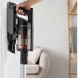 Пилосос акумуляторний Gorenje SVC 252 FMBK чорний (VC3931-GS) - мініатюра 8