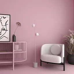 Торшер Babich Studio Bubble F - Black (RAL 9005) - мініатюра 5