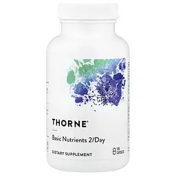 Мультивітамінний комплекс Thorne Basic Nutrients 2/Day 120 капсул