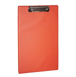 Папка-планшет з затиском А4, PVC, червона 4-257-01 03110401 4Office