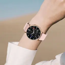 Смарт-годинник жіночий Uwatch Melisia Gold Rubber 2 ремінця Золотий (3169) - мініатюра 4