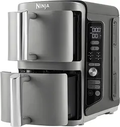 Мультипіч (аерофритюрниця) NINJA Double Stack XL 2-Level Air Fryer 9.5L (SL400EU) - мініатюра 3