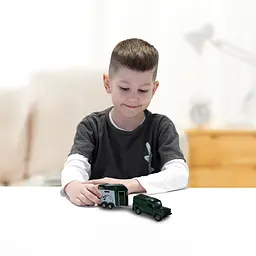 Ігровий набір TechnoDrive Land Rover з причіпом і фігурками коней (520460.270) - мініатюра 16