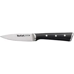 Ніж кухонний Tefal Ice Force для чищення овочів 9 см, нержавіюча сталь, пластик, чорний kuh0014551