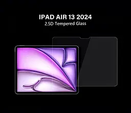 Захисне скло Clear iPad Air 13 (M2)/Pro 13 (M4) / Air 13 (M3) / Air 13 (M4)