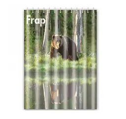 Шторка для ванної Frap 180х180 см F8608 - мініатюра 1