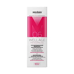 Мультифункціональний денний крем для зрілої шкіри SPF 30 Well Age Menopause Meddis 50 мл - мініатюра 3