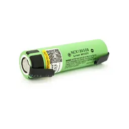 Акумулятор 18650 3400mah (3200-3400mah), 3.7V(2.75-4.2V), Green Liitokala (Lii-34B-N) - мініатюра 2