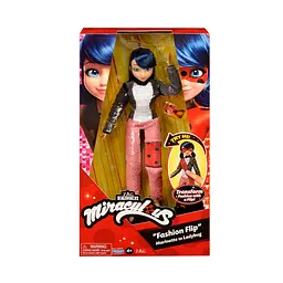Лялька Miraculous Леді Баг та Супер-Кіт у костюмі з паєтками - Модне перетворення Марінетт у Леді Баг, 26 см (50375) - мініатюра 6