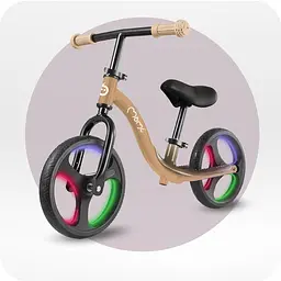 Біговел MoMi ISOKA з LED підсвіткою beige (ROBI00076) - мініатюра 6