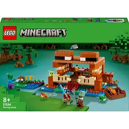 Конструктор LEGO Minecraft Будинок у формі жаби 400 деталі (21256)