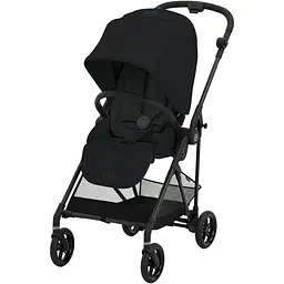 Коляска прогулянкова Cybex Melio Carbon Moon Black (522002639)