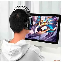 Навушники Borofone gaming Fun LED Hi-Res BO100 000007050-up - мініатюра 3
