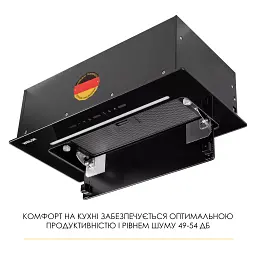 Витяжка повновбудована WEILOR LUMINA WBG 65 BLACK - мініатюра 8